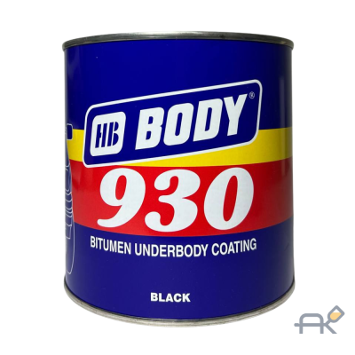 BODY антикоррозийное покрытие(930) битум+каучук 1 кг